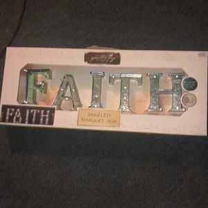 Faith-Metal LED Sign